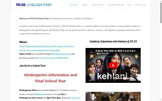 P.S. 033 Chelsea Prep website