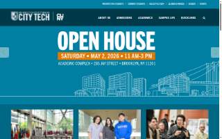 New York City College of Technology website