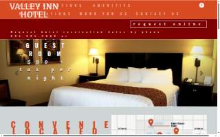 Valley Inn Hotel website