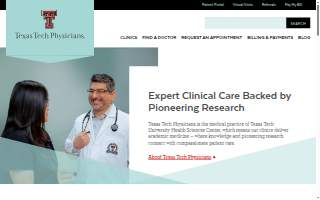 Texas Tech Physicians of Lubbock website