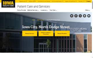 University Of Iowa Healthcare website