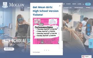 Archbishop Molloy High School New York website