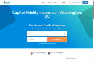 Capitol Fidelity Insurance website