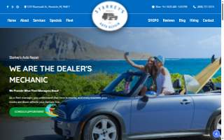 Starkey's Auto Repair website