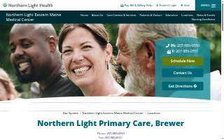 Northern Light Primary Care of Brewer website