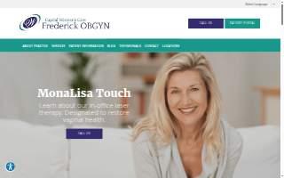 Capital Women's Care website