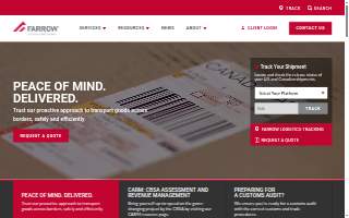 Farrow Road Auto Services website