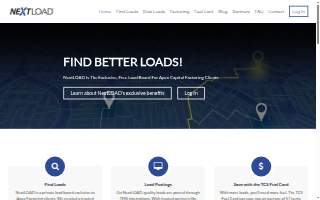 NextLoad website