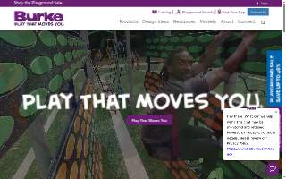Burke's Landscaping website