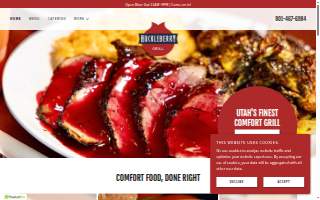 Huckleberry Grill website