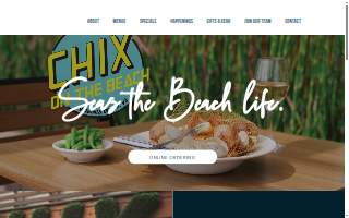Chix on the Beach website