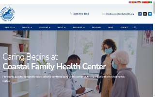 Coastal Family Health Center Pharmacy of Biloxi website