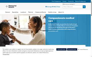 Memorial Health University Physicians Adult Primary Care - Lexington Avenue website