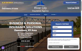 River City Insurance Agency website