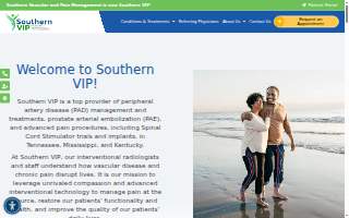 Southern VIP & Foot Rescue Surgery Center, Olive Branch website