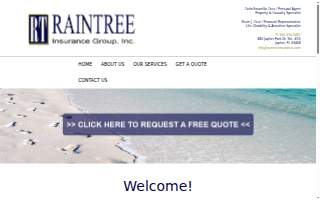 Oklahoma City Insurance | Rain Tree Insurance website