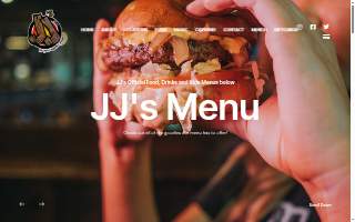 JJ's Grill website