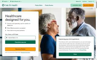 Oak Street Health Park Fair Primary Care Clinic website
