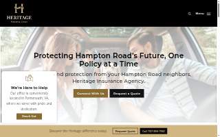 Heritage Insurance Agency of Lexington website