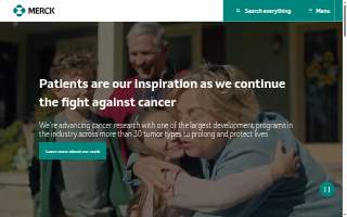 Merck Real Estate website