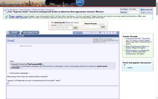 The Underground website