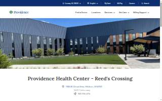 Providence Health Center - Reed's Crossing website