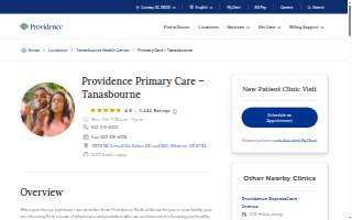 Providence Primary Care – Tanasbourne website