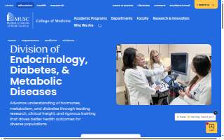 Musc Endocrinology & Diabetes website