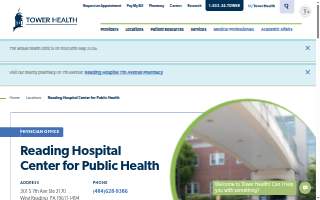 Reading Hospital Center for Public Health website