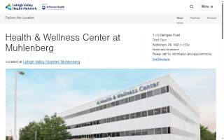 Health & Wellness Center at Muhlenberg website