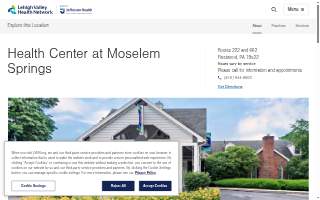Health Center At Moselem Springs website