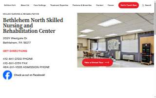 Bethlehem North Skilled Nursing and Rehabilitation Center website