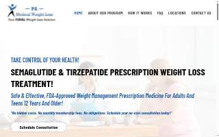 PA Medical Weight Loss website
