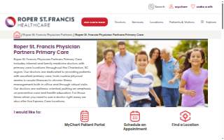 Roper St. Francis Physician Partners Primary Care of North Charleston website