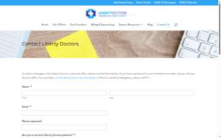 Liberty Doctors of North Charleston website