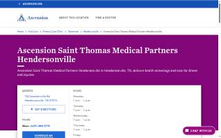 Ascension Saint Thomas Medical Partners Hendersonville website