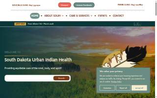 South Dakota Urban Indian Health - Sioux Falls Clinic website