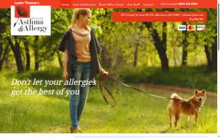Aberdeen Asthma & Allergy website