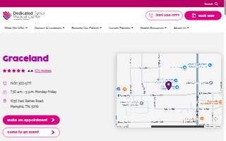 Dedicated Senior Medical Center of Memphis website