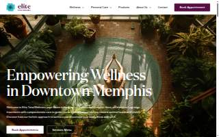 Elite Total Wellness website