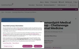 CommonSpirit Medical Group - Chattanooga Internal Medicine website