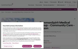 CommonSpirit Medical Group - Community Care - Hixson website