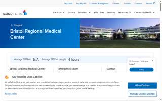 Bristol Regional Medical Center website