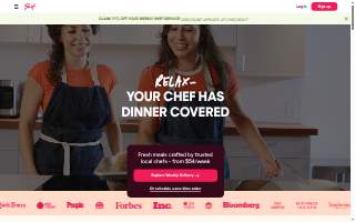 Chef Josh website