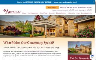 Artman Insurance Agency website