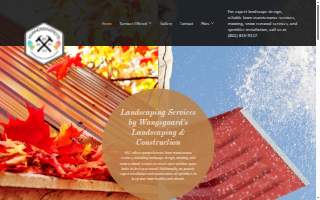 Wangsgaard's Landscaping & Construction, LLC website