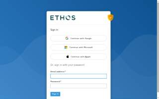 Ethos Athletics website