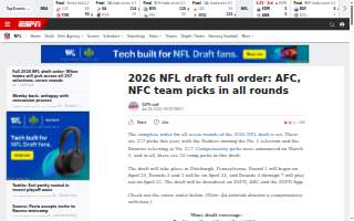 Draft Picks website