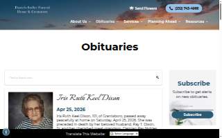 Sadler Retirement website
