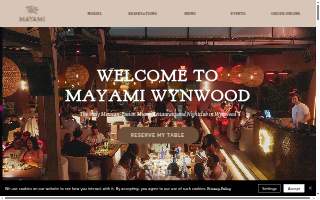 Mayami Wynwood website
